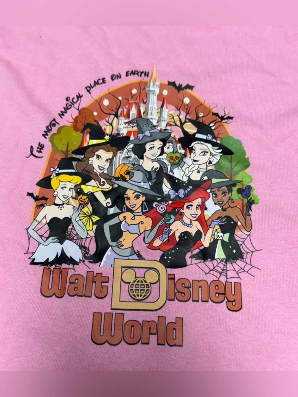 EUC Port Company Disney Princesses Halloween T-shirt SZ 3 T